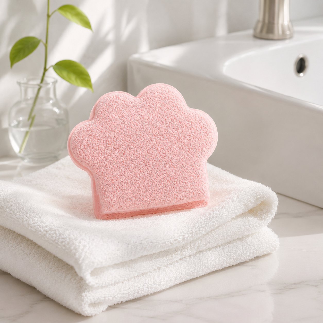 Cat Paw Konjac Facial Cleansing Mitt