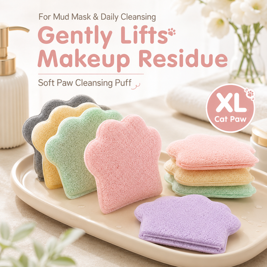 Cat Paw Konjac Facial Cleansing Mitt