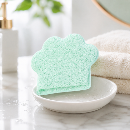 Cat Paw Konjac Facial Cleansing Mitt