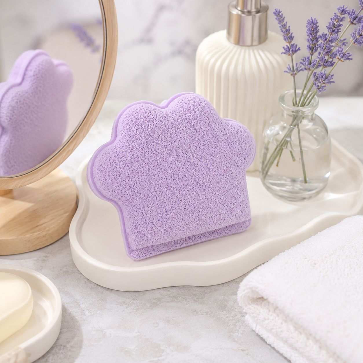 Cat Paw Konjac Facial Cleansing Mitt