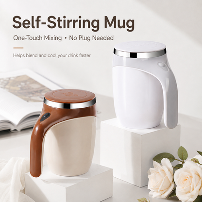 Automatic Self-Stirring Coffee Mug