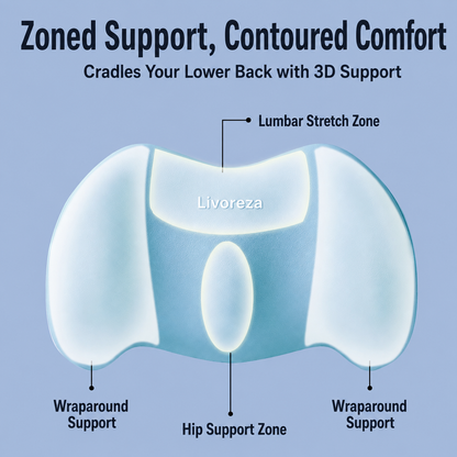 Ergonomic Lumbar Support Pillow
