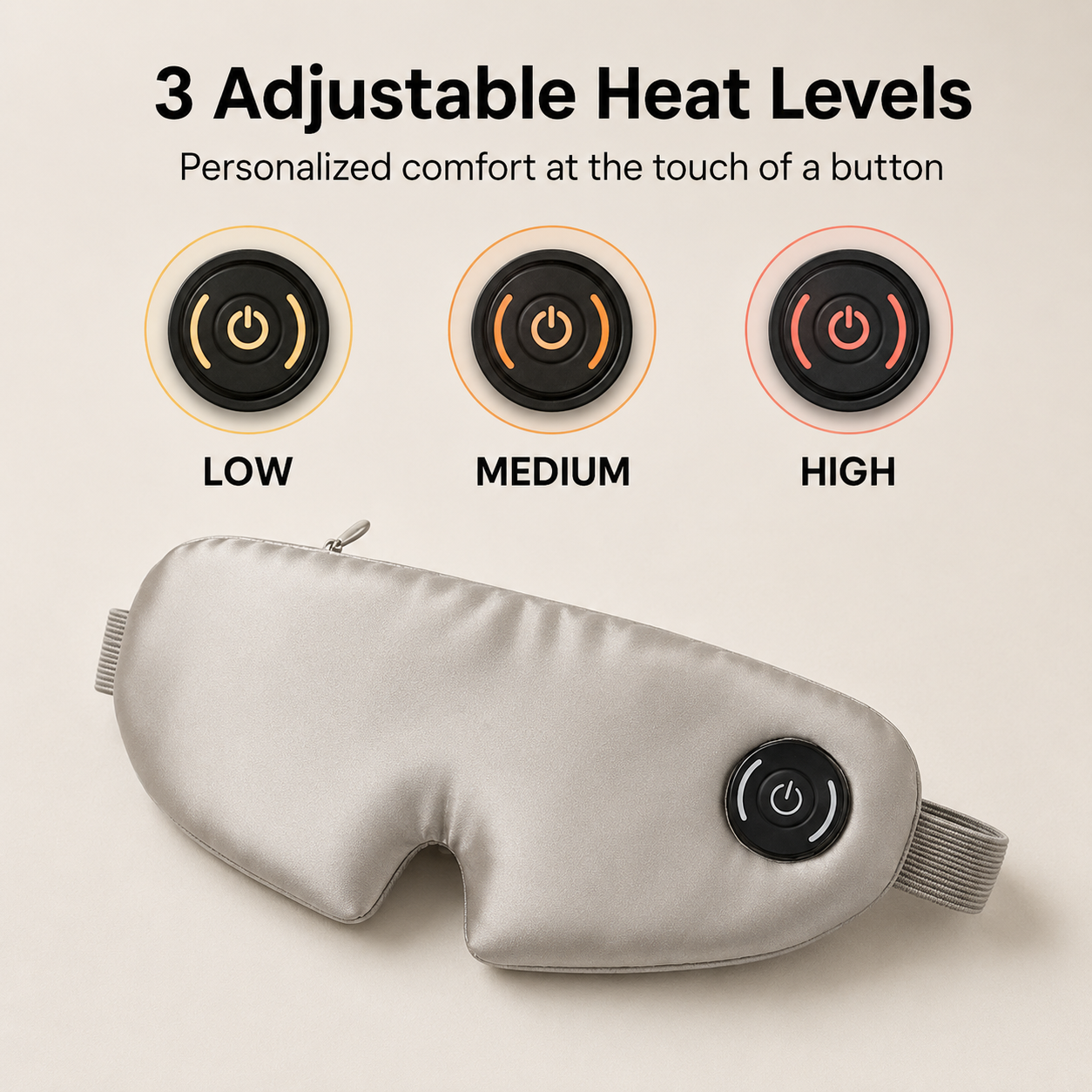 USB Heated Graphene Eye Mask
