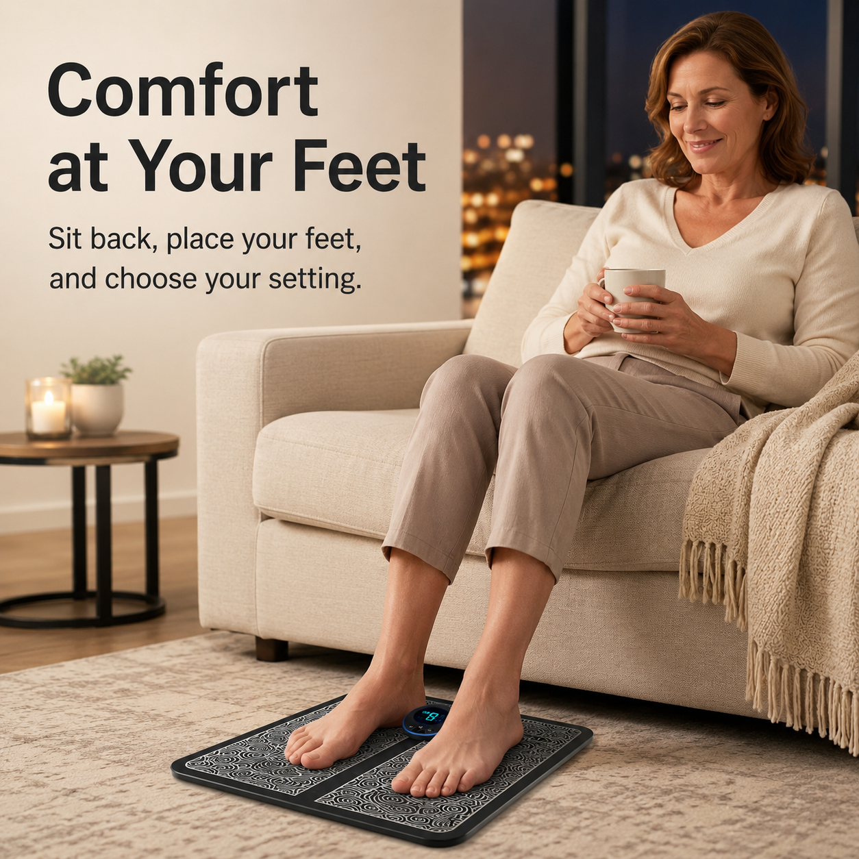 Smart EMS Foot Massage Mat