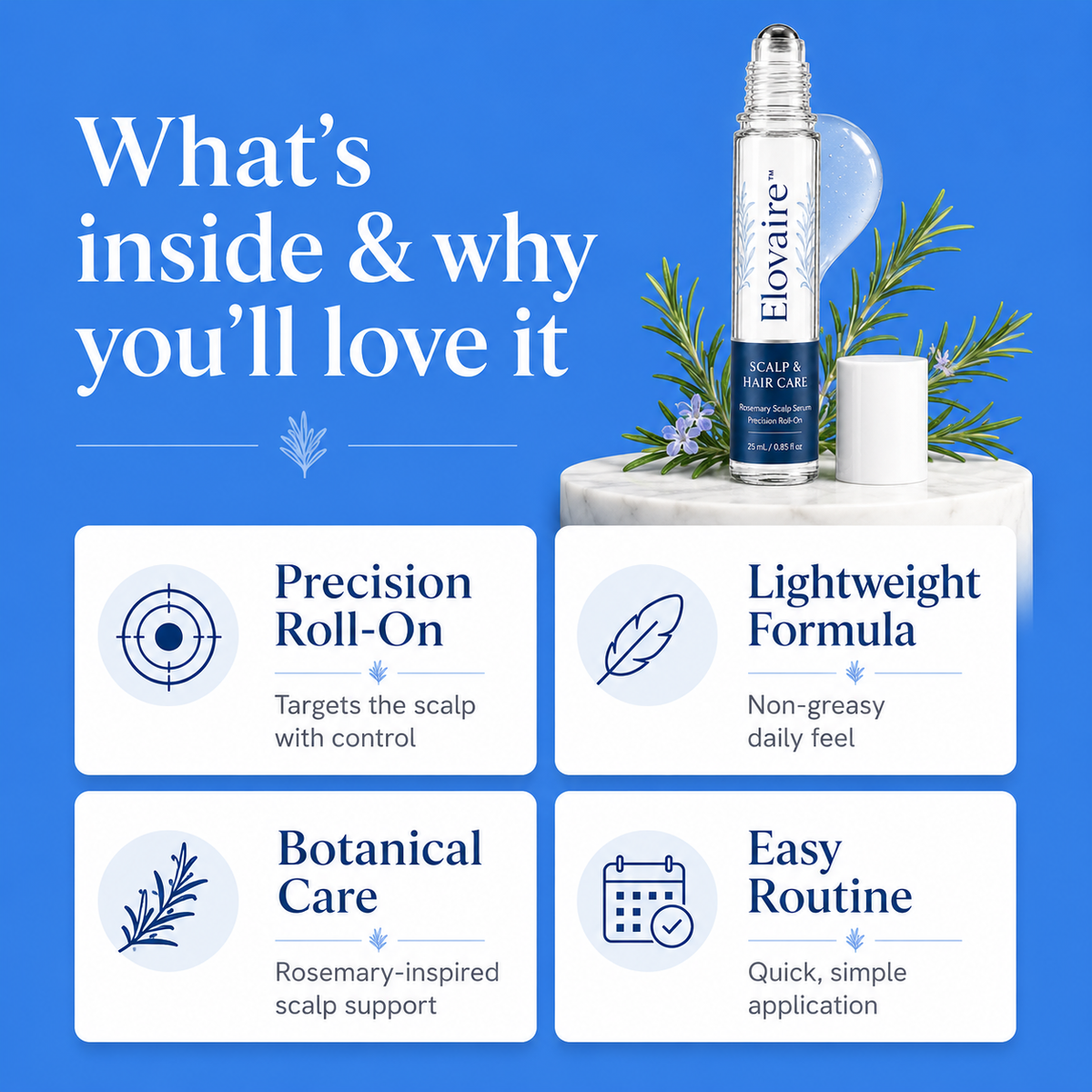 Hair Growth Roll-On Serum