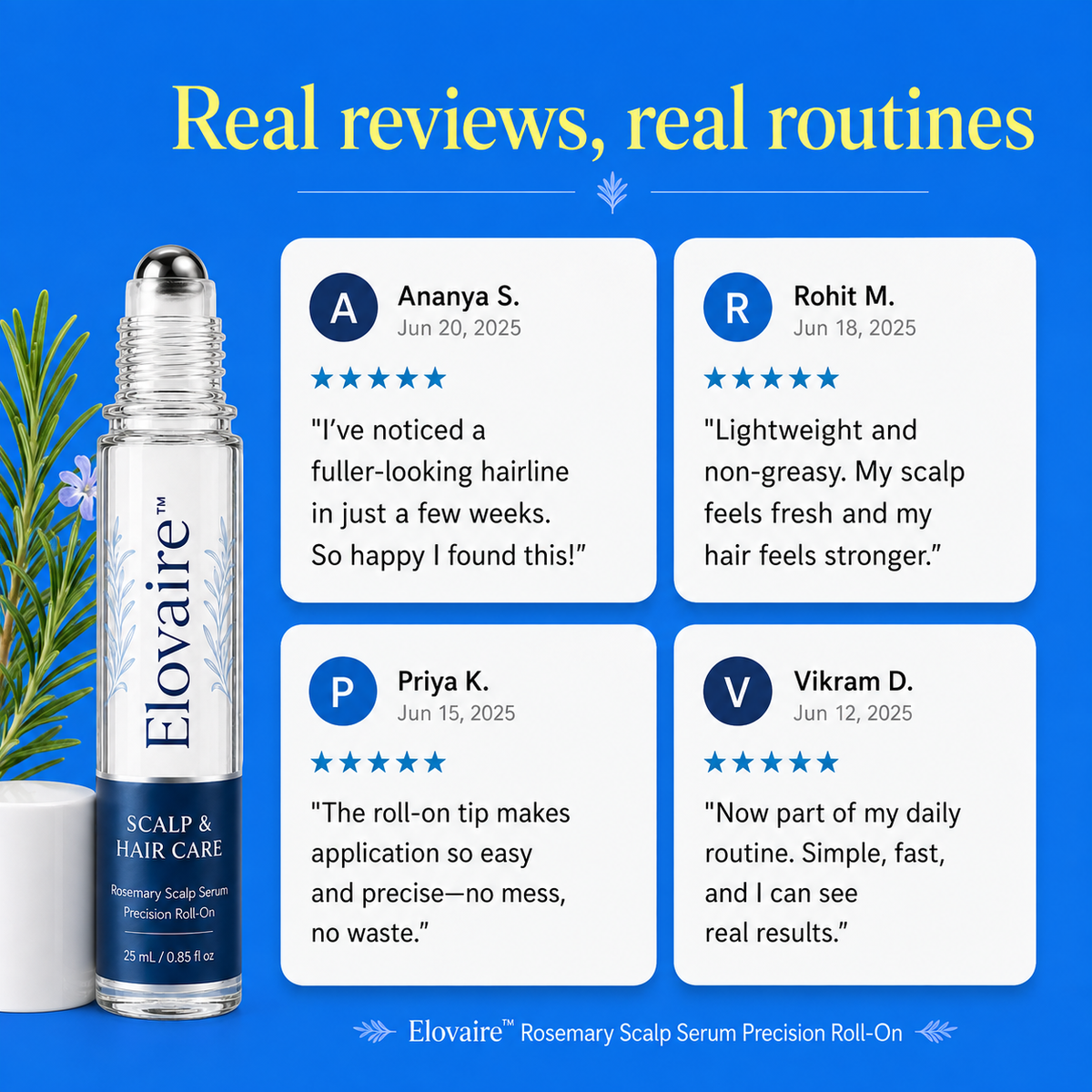 Hair Growth Roll-On Serum