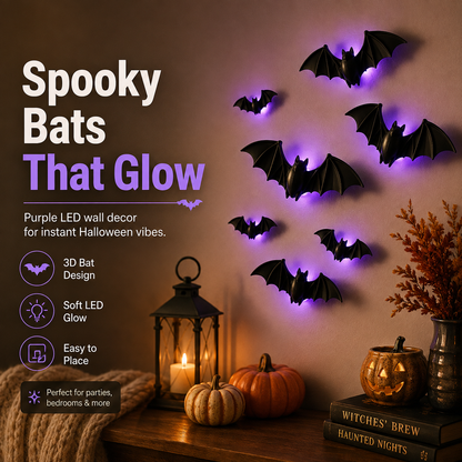 Glow Bat Wall Lights Ⅱ