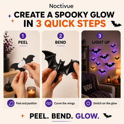 Glow Bat Wall Lights Ⅱ