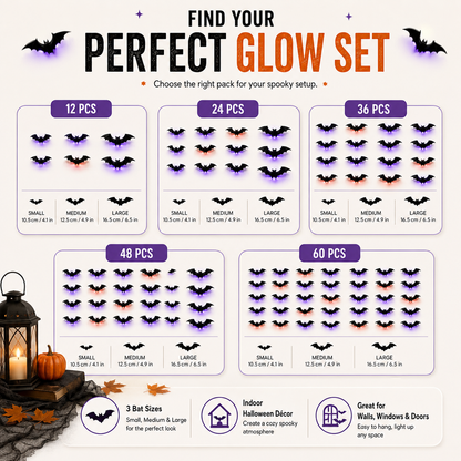 Glow Bat Wall Lights Ⅱ